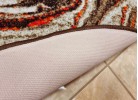 Мокетен килим ERIKA 8033 beige/orange елипса